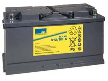 Exide Sonnenschein Solar S12/85 A Blei-Gel Batterie 12V 85Ah Begrenztes Angebot