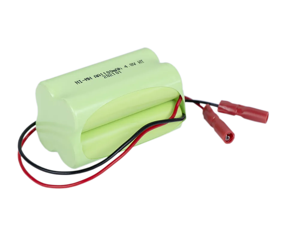 Versand Am Gleichen Tag Akku Pack 4,8V 1100mAh NiMH F2x2 4xAA für Inotec 805031