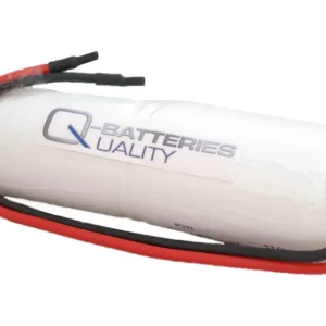 Akku Pack 2,4V 4500mAh für Notbeleuchtung Stab NiCd L2x1 D Kabel Neuheit