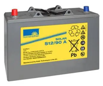 Exide Sonnenschein Solar S12/90 A Blei-Gel Batterie 12V 90Ah Bestseller