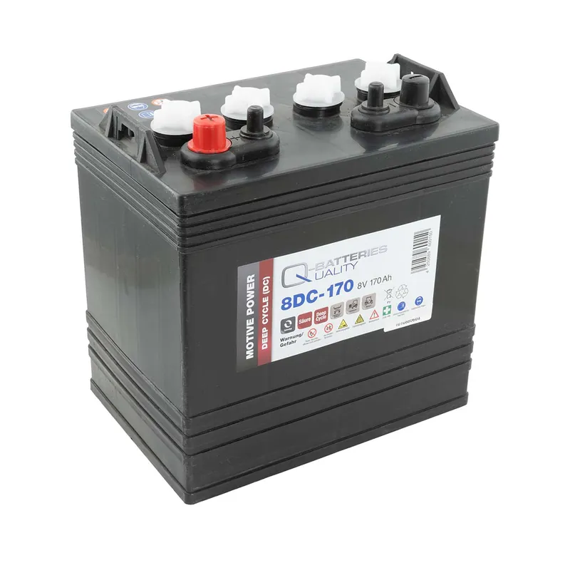 Neuheit Q-Batteries 8DC-170 8V 170Ah Deep Cycle Traktionsbatterie