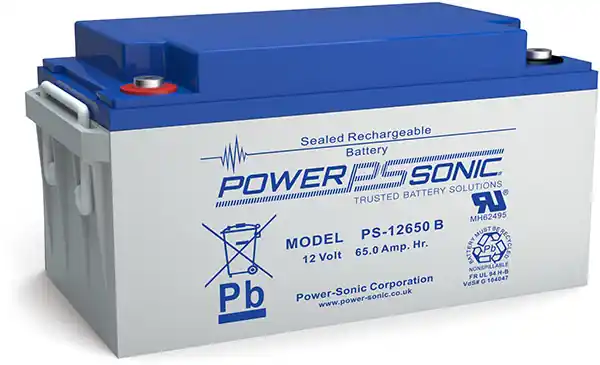 Powersonic PS 1265012V 65Ah Blei-Vlies Akku AGM VRLA VdS Letzte Chance