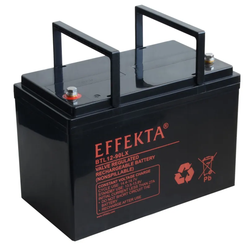 Sonderangebot Effekta BTL 12-90LX 12V 90Ah Blei Akku / Blei-Vlies Akku AGM VRLA