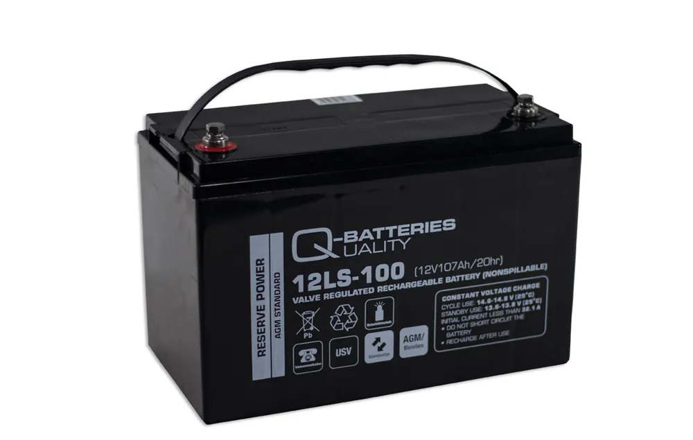 Sonderaktion Ersatzakku für Panasonic LC-XB12100P 12V 107Ah AGM Batterie