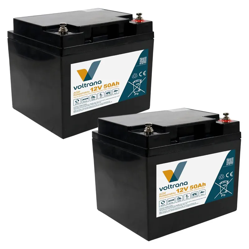 Meistverkauft Rollstuhlakku passend für Shoprider TE999 24V 2 x 12V 50Ah – Voltrana Ersatzakku