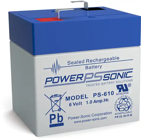 Saisonangebot Powersonic PS 610 6V 1,0Ah Blei-Vlies Akku AGM