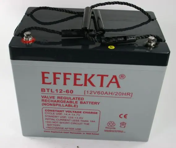 Effekta BTL 12-60 12V 60Ah Blei Akku / Blei-Vlies Akku AGM VRLA Beliebt
