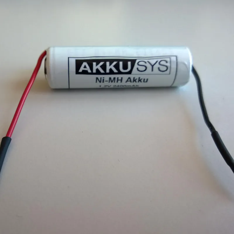 Echt Ersatzakku für elektrische Zahnbürste 1,2V 2400mAh NiMH Kabel