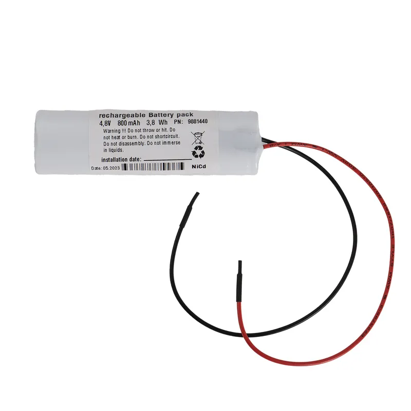 Versand Am Gleichen Tag Akku Pack 4,8V 800mAh NiCd L2x2 4xAA mit Kabel