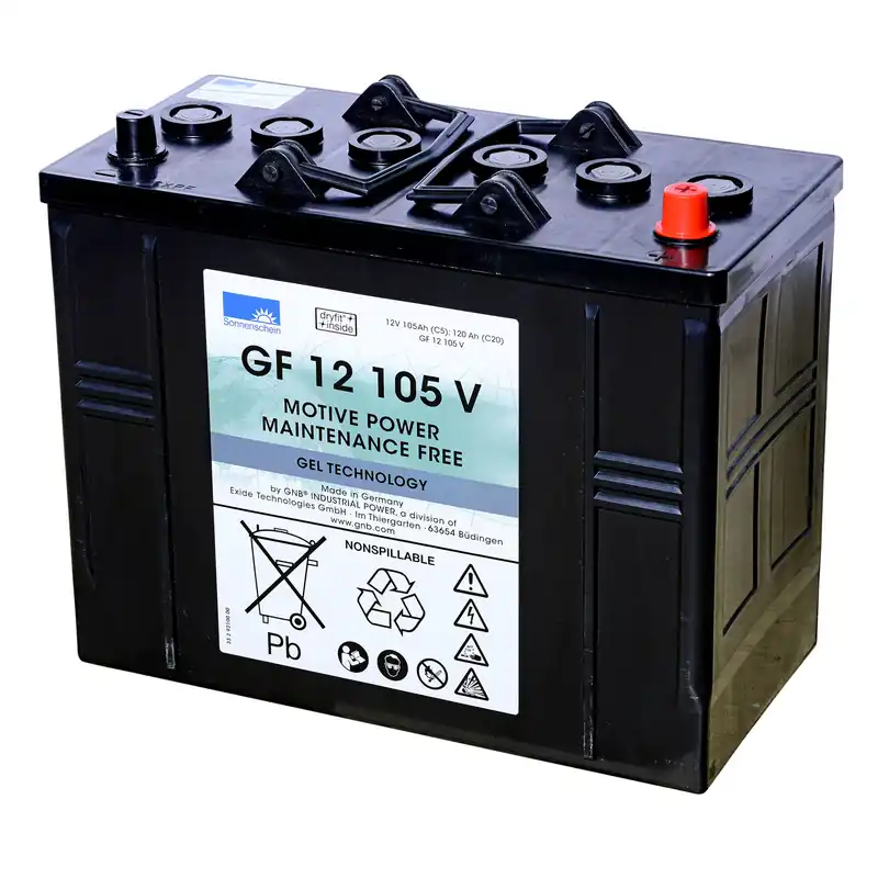 Antriebsbatterie 12V 105Ah Blei Gel für Kärcher Reinigungsmaschinen Schnäppchen