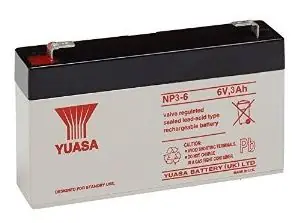 Yuasa NP3-6 3Ah 6V Bleiakku / AGM Mega-Angebot