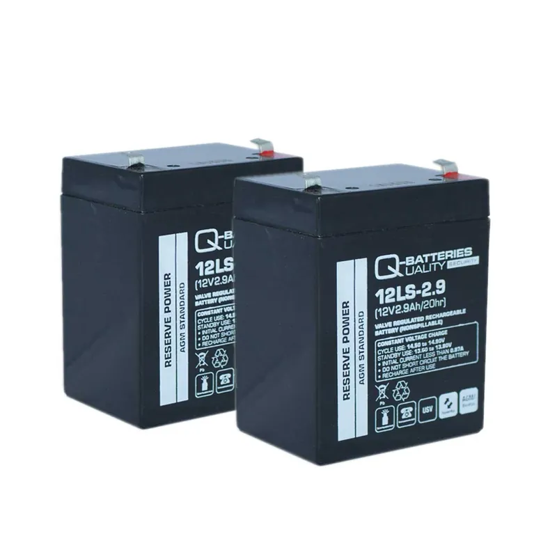 Wochenendangebot Q-Batteries Ersatzakku für Badewannenlifter und Patientenlifter 24V 2,9Ah (2 x 12V)