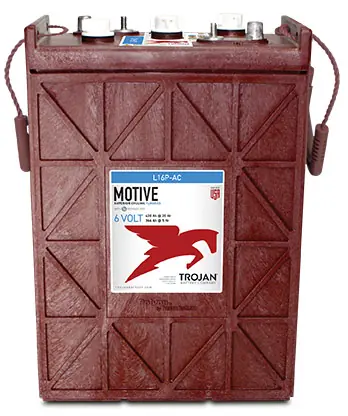 Neu Trojan L16P-AC 6V 420Ah Deep Cycle Traktionsbatterie DT-Anschluss