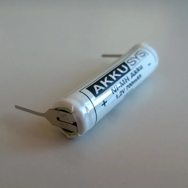 Direktkauf Ersatzakku für elektrische Zahnbürste 1,2V 700mAh NiMH single Pin