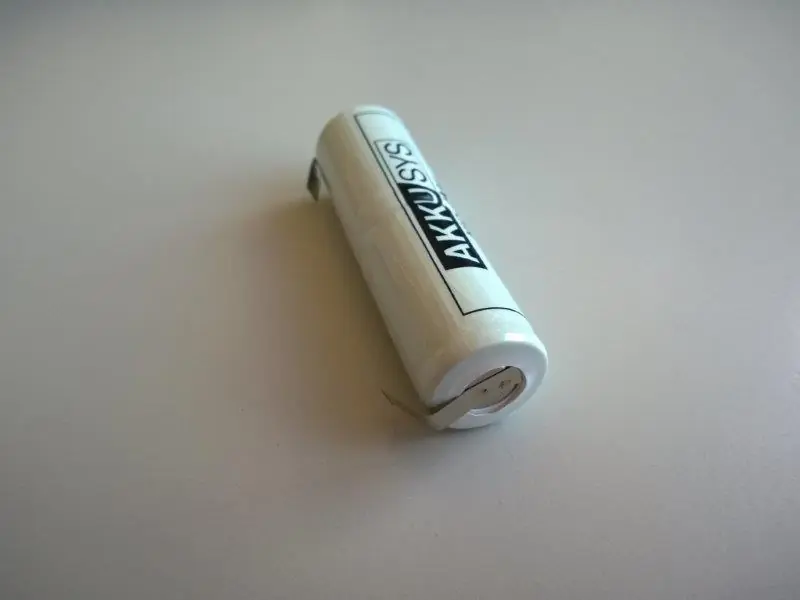 Ersatzakku für elektrische Zahnbürste 2,4V 1400mAh NiMH U-Lötfahne Billig