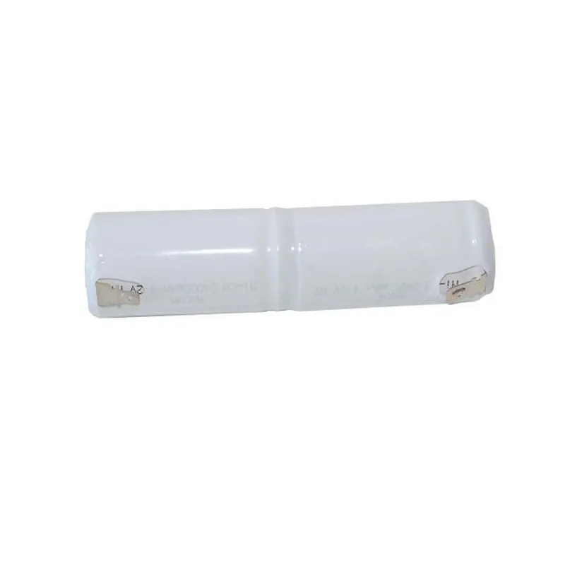 Akku Pack 2,4V 1800mAh für Notbeleuchtung Stab NiCd L2x1 2xSub-C Faston +6,3/ -4,8mm Letzte Chance
