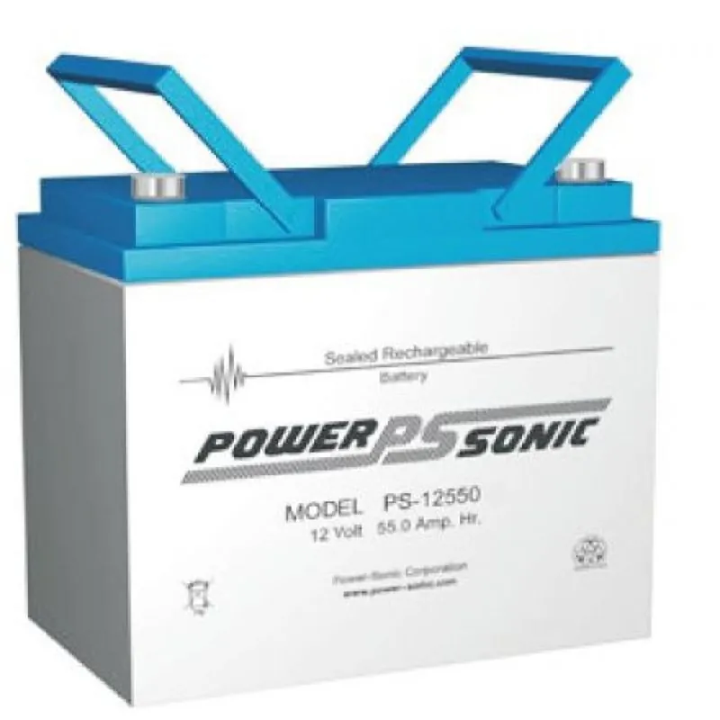Powersonic PS 12550 12V 55Ah Blei-Vlies Akku AGM VRLA Preisknaller