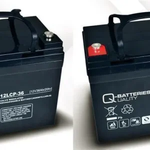Versand Am Gleichen Tag Ersatzakku für Shoprider Portas Plus 2 St. Q-Batteries 12LCP - 36 / 12V - 36Ah Zyklentyp