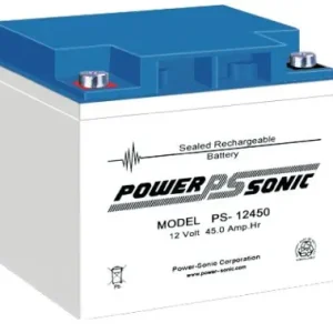 Markenprodukt Powersonic PS 12450 12V 45Ah Blei-Vlies Akku AGM VRLA VdS