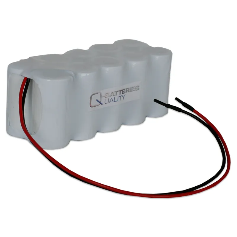Akku Pack 12V 3000mAh Reihe NiMH F5x2 10xSub-C Hochtemperaturzellen Kabel Angebot