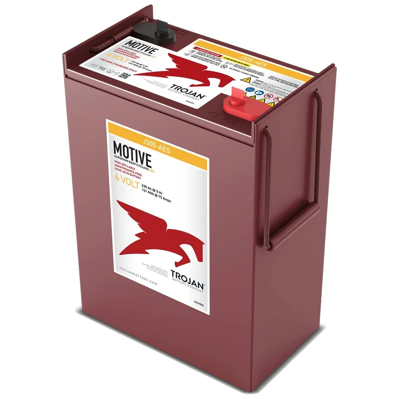 Trojan J305-AES 6V 279Ah (C20) Deep Cycle Blei-AGM Traktionsbatterie DT-Anschluss Top-Seller