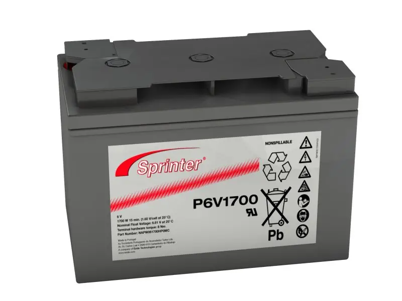 Exide Sprinter P6V1700 6V 122Ah Blei-AGM Akku Neu