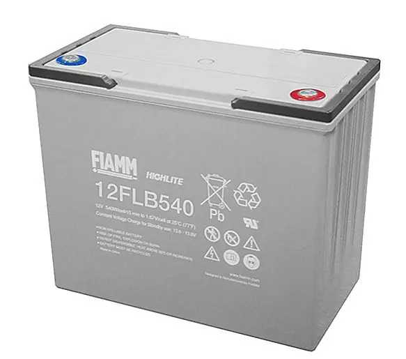 Markenprodukt Fiamm HighLite 12FLB540P 12V 150Ah AGM Blei-Vlies 10-12 Jahres-Batterie