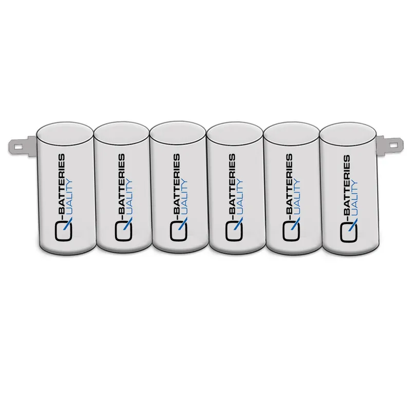 Akku Pack 7,2V 1800mAh für Notbeleuchtung Reihe NiCd F6x1 6x Sub-C Faston +6,3/-4,8 Aktuell