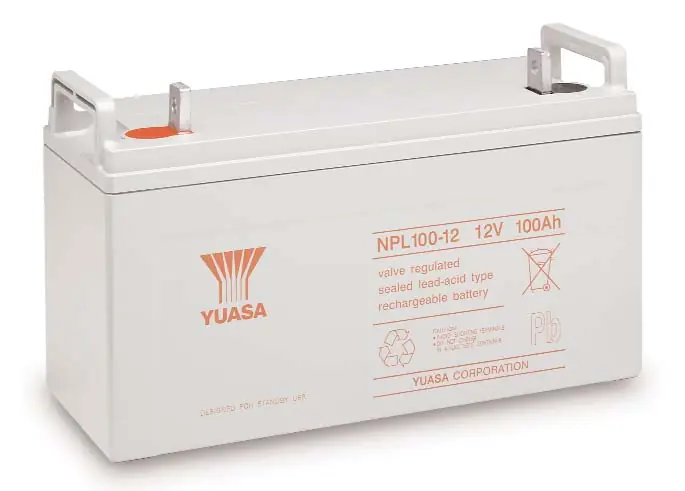 Neu Im Sortiment Yuasa NPL100-12 100Ah 12V Bleiakku Long Life AGM Akku