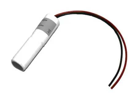 Schneller Versand Akku Pack 2,4V 2000mAh für Notbeleuchtung Reihe NiCd L2x1 2xSub-C Hochtemperaturzellen Kabel