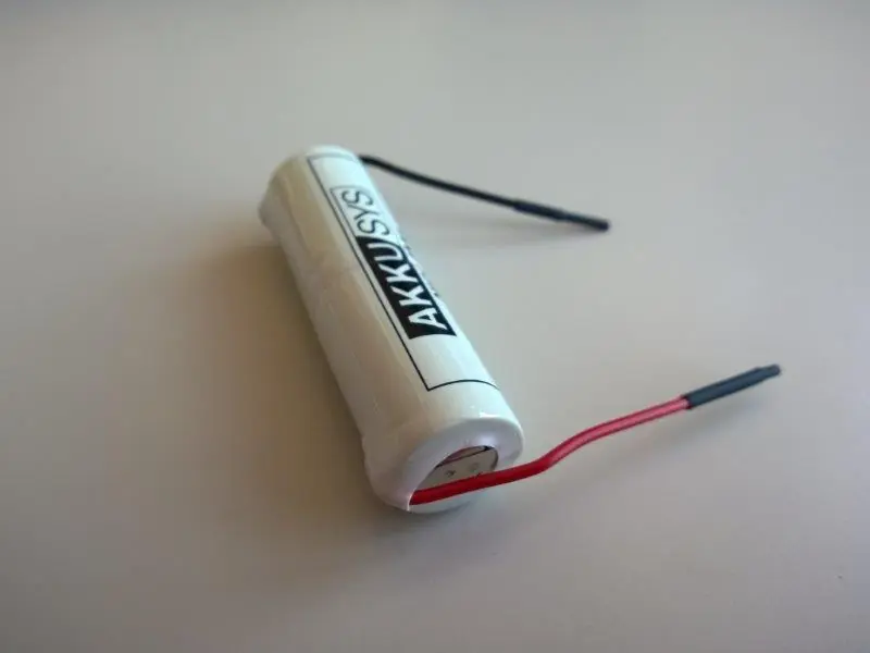 Begrenztes Angebot Ersatzakku für elektrische Zahnbürste 2,4V 1400mAh NiMH Kabel