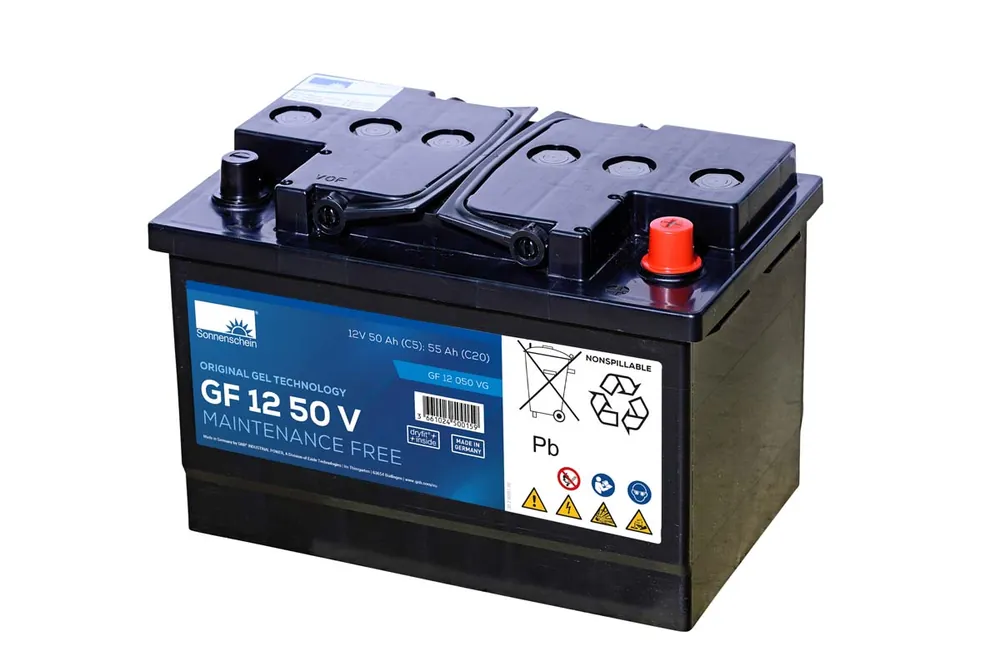 Preisreduziert Exide Sonnenschein GF 12 050 V G dryfit Blei Gel Antriebsbatterie12V 50Ah (5h) VRLA