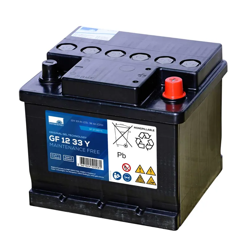 Exide Sonnenschein GF 12 033 Y 1 dryfit Blei Gel Antriebsbatterie 12V 32,5Ah (5h) VRLA Meistverkauft
