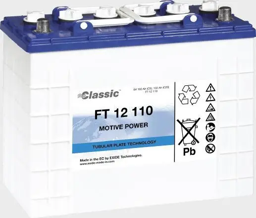 Solange Der Vorrat Reicht Exide Classic FT 12 110 Antriebsbatterie 12 Volt 110 Ah (5h) mit PzS-Platten