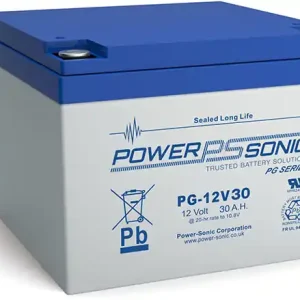 Beliebt Powersonic PG-12V30 12V 30Ah Blei-Vlies Akku AGM VRLA