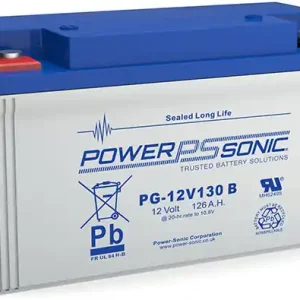 Top-Preis Powersonic PG-12V130 12V 130Ah Blei-Vlies Akku AGM VRLA