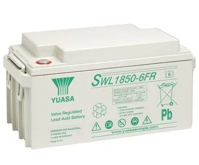 Schnäppchen Yuasa SWL1850-6 FR 132Ah (10h) mit 1152 Watt 6V Bleiakku SWL-Serie AGM Akku