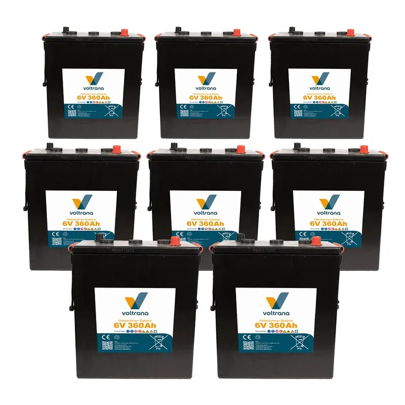Highlight Batterie für Hebebühnen passend für Genie S-60 48V 8 x 6V 360Ah – Voltrana Ersatzakku