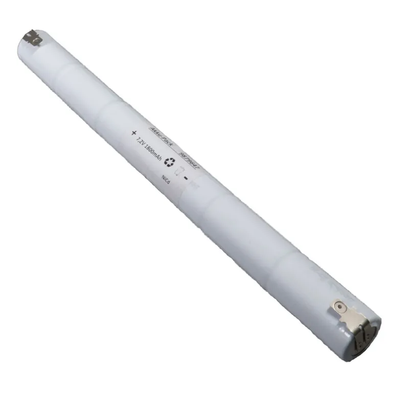 Direkt Vom Hersteller Akku Pack 7,2V 1800mAh für Notbeleuchtung Stab NiCd L6x1 6xSub-C Faston +6,3/-4,8