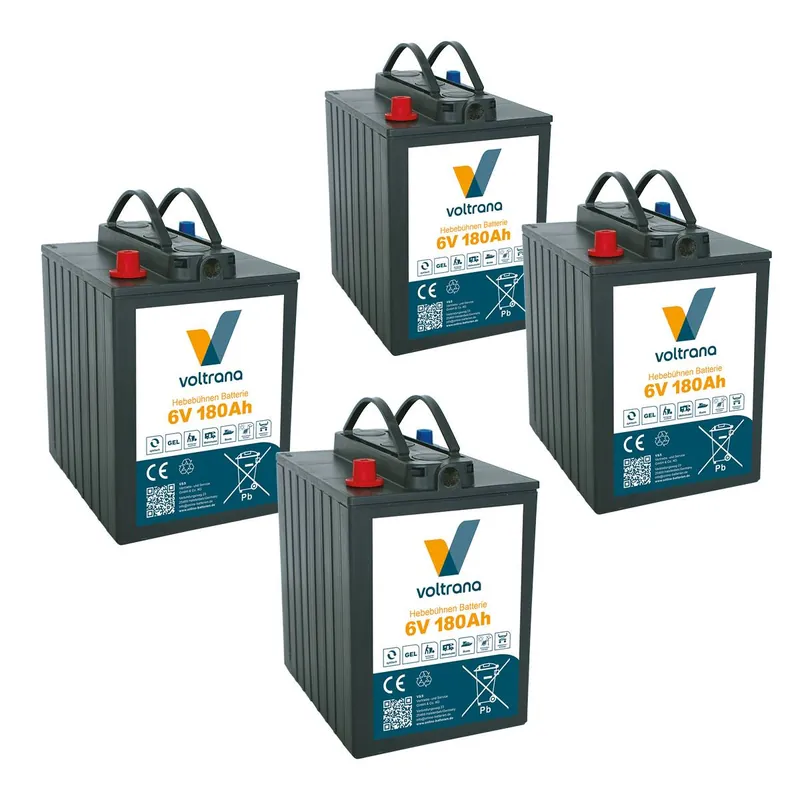 Batterie für Hebebühnen passend für Skyjack SJ-III 3219 24V 4 x 6V 180Ah – Voltrana Ersatzakku Preis Gesenkt