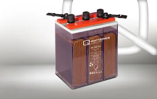 Q-Batteries 6V 8 OGi 200 248AH (C10) stationäre OGi-Batterie mit flüssigem Elektrolyt Finale Aktion