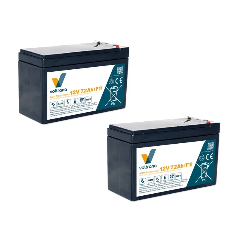 Top-Preis Patientenlifter-Akku passend für Hoyer Patientenlifter 24V 2 x 12V 7,2Ah – Voltrana Ersatzakku