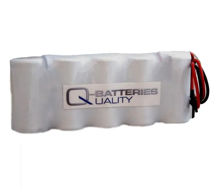 Neue Kollektion Akku Pack 6V 4500mAh für Notbeleuchtung Reihe NiCd F5x1 5xD-Hochtemperaturzellen Kabel