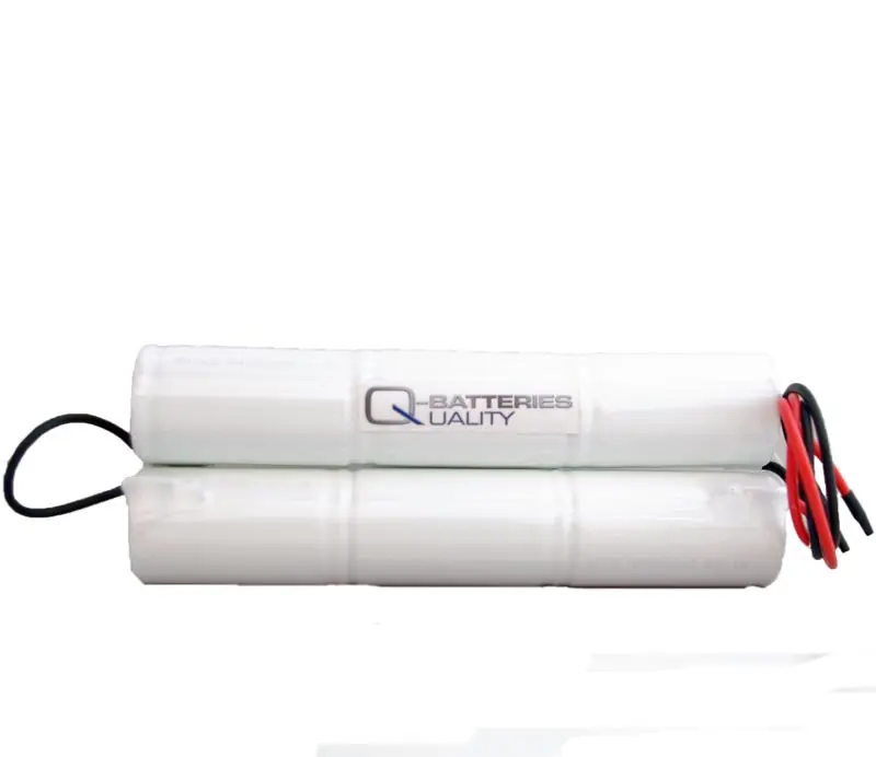 Sofort Bestellen Akku Pack 7,2V 1500mAh für Notbeleuchtung NiCd D-Stab L3+L3+10cm Brücke Kabel (beidseitig)