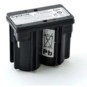 Hawker EnerSys Cyclon 0819-0010 4V 2,5Ah (10h) Blei Akku Monobloc Nur Für Kurze Zeit