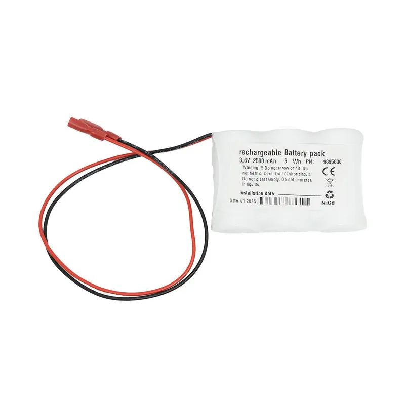 Sichere Zahlung Akku Pack 3,6V 2500mAh NiCd F3x1 3xC mit 30cm Kabel und FSH +2,8/-6,3mm