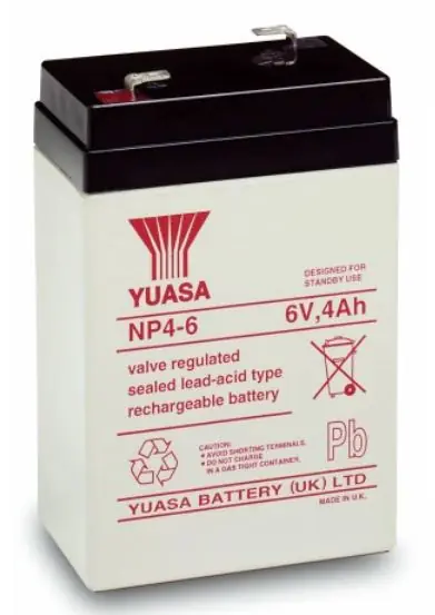 Günstig Yuasa NP4-6 4Ah 6V Bleiakku / AGM