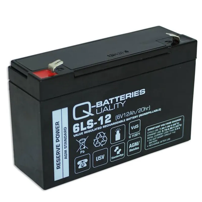 Ersatzakku für Panasonic LC-R0612P1 6V 12Ah AGM Batterie Meistverkauft