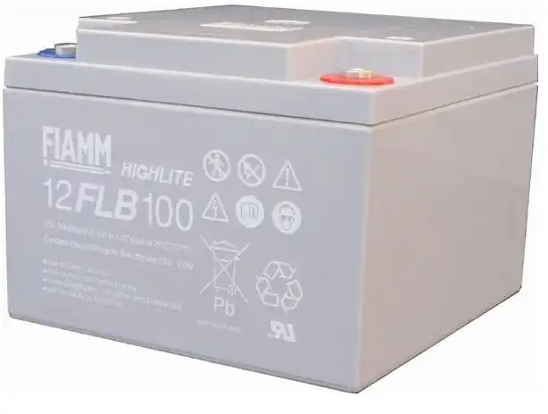 Fiamm HighLite 12FLB100P 12V 26Ah AGM Blei-Vlies 10-12 Jahres-Batterie Heißes Angebot