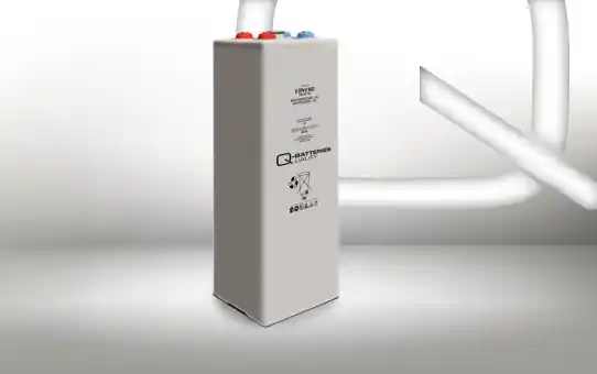 Q-Batteries 6 OPzV 300 6V 309 Ah (C10) verschlossene stationäre Gel-Batterie VRLA Echt